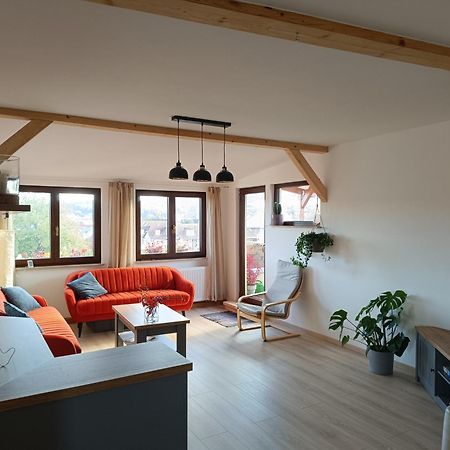 Ferienwohnung Fernblick Saalfeld Saale Buitenkant foto