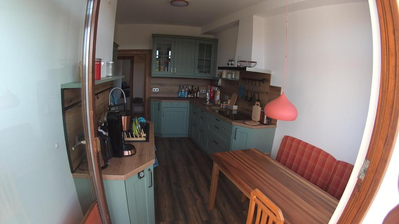 Ferienwohnung Fernblick Saalfeld Saale Buitenkant foto