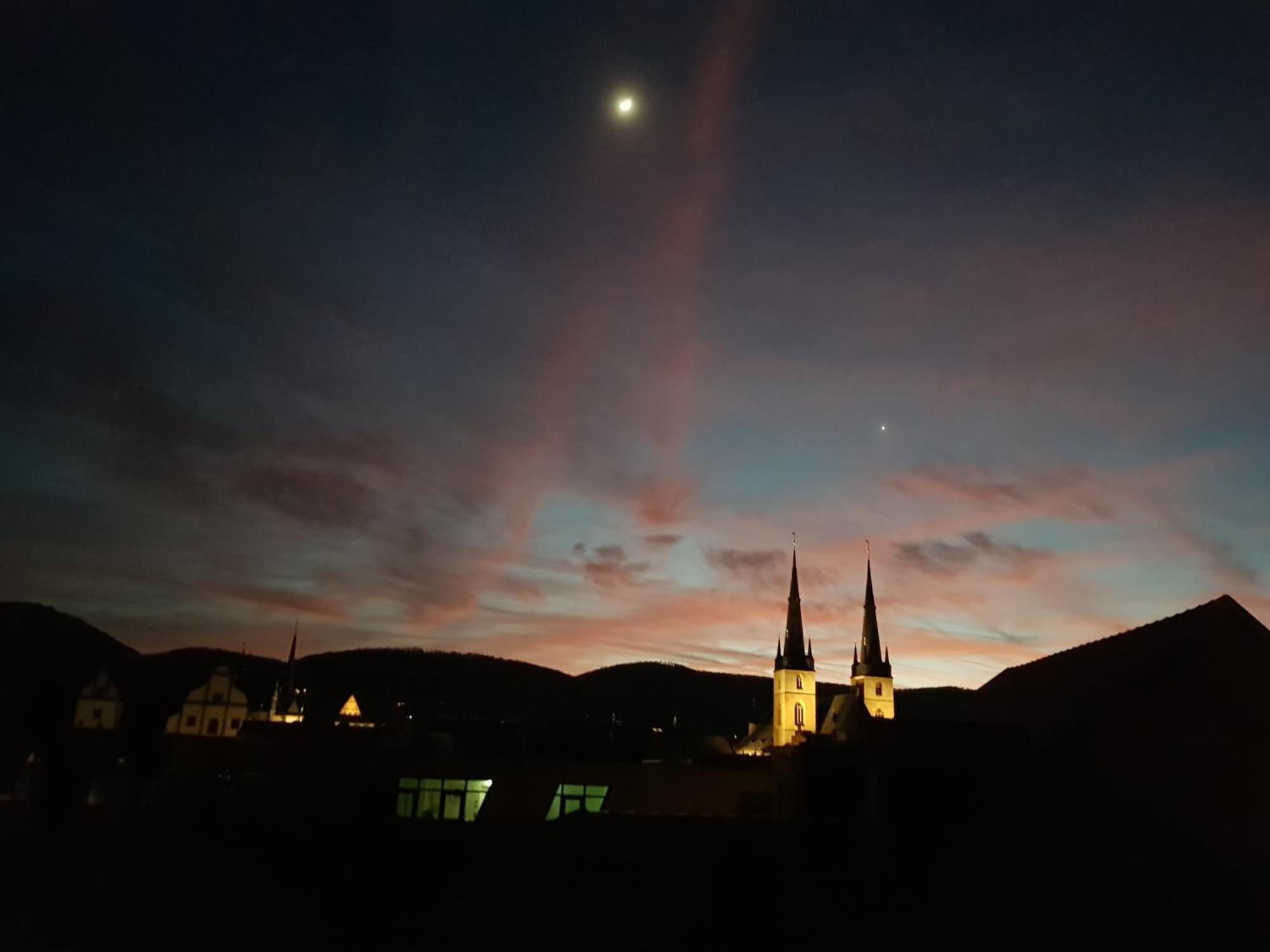 Ferienwohnung Fernblick Saalfeld Saale Buitenkant foto